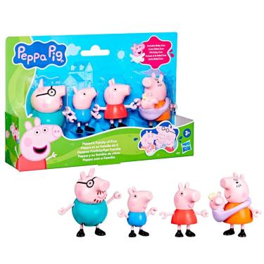 Imagem de Peppa Pig e Sua Familia com Bebê Evie Pig G0506 - Hasbro