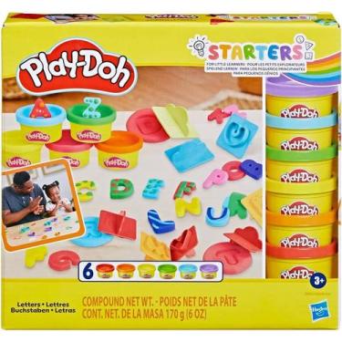 Imagem de Massinhas Play Doh Com Moldes De Letras E8532 Hasbro