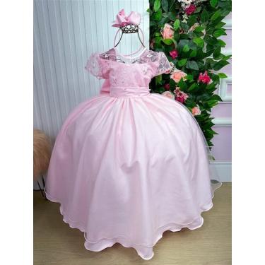 Imagem de Vestido Longo Rosa Bebê Giovanella/Giovanela Mariza, Pastel pink, 14