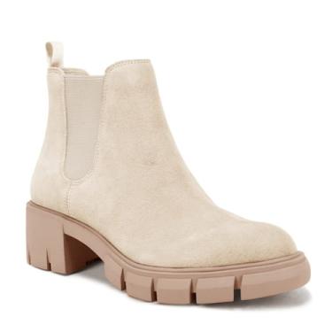 Imagem de Botinhas de tornozelo Juliet Holy Lug Sole Platform Leather Nude