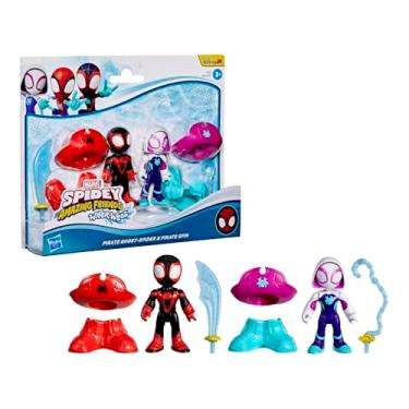 Imagem de Marvel Spidey and his Amazing Friends Water-Webs Pirate Spin & Pirate Ghost-Spider
