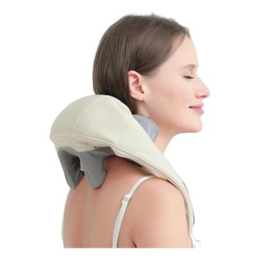 Imagem de Massageador Elétrico Portátil com Compressão Térmica, Design Leve, Motor Potente, Múltiplas Técnicas de Massagem para Alívio da Dor no Pescoço, Ombro, Coxa e Cintura