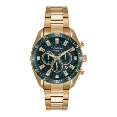 Imagem de Relógio Mondaine Casual Masculino Adulto Caixa-45mm Ref. 99812GPMVDE3-Masculino