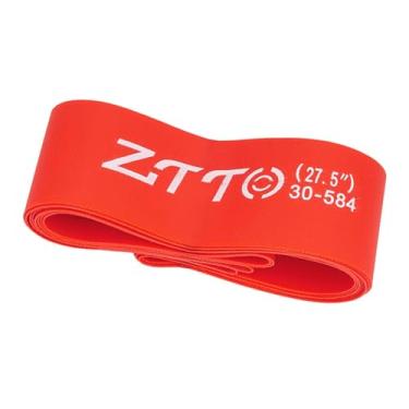 Imagem de Aymzbd Pacote com 2 Protetores de Pneu de Bicicleta, Fita de Nylon para Aro de Bicicleta, 27,5 Polegadas, Protetor de Câmara de Ar para Mountain Bikes, Acess, Largura 3cm