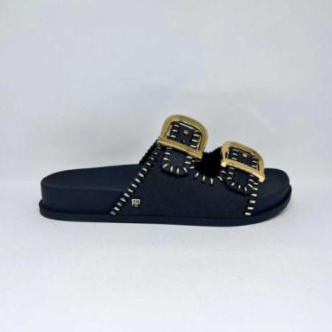 Imagem de Chinelo Feminino Adulto Zaxy 19281 Conforto e Estilo Grendene, Preto, 