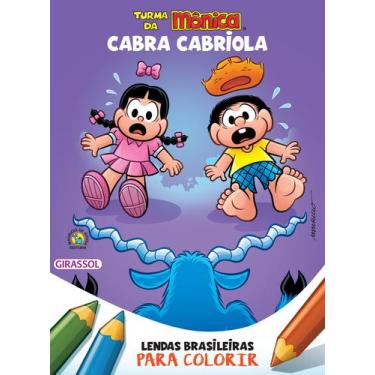 Imagem de Livro - Turma da Mônica - Lendas Brasileiras para Colorir - Cabra Cabr