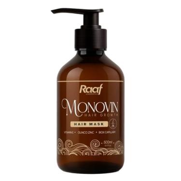 Imagem de Máscara Capilar Anti-queda Crescimento Monovin Hair Growth Raff Vit E, Zinco, Biox Capillary - 500ml