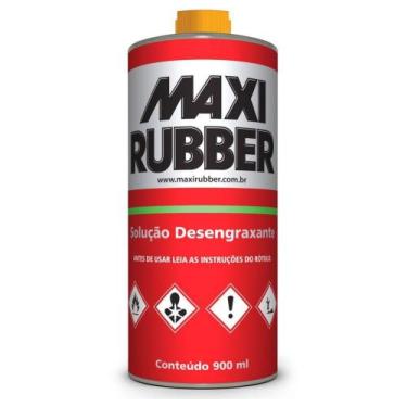 Imagem de Solução Desengraxante 900ml Maxi Rubber