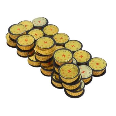 Imagem de Cryfokt Conjunto de Marcadores de Numeração de Fios Cortáveis ​​para Cabos de Fio para Computadores, Pacote de 26 Marcadores de Cabos de Conduíte (2,5m²)