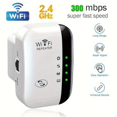 Imagem de Extensor WiFi OURLIFE Compact de longo alcance 800W 2,4 GHz - 