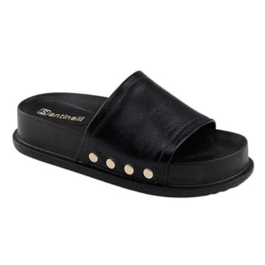 Imagem de Tamanco Feminino Santinelli Papete Preto 38