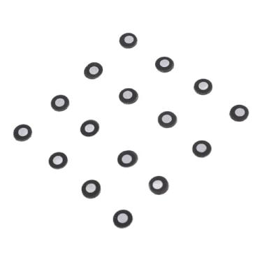 Imagem de Fockety Marcadores de Digitalização 3D, 3mm ID 6mm OD Alto Reflexivo Resistente a Rasgos 150 Unidades Pontos de Posição Reflexivos Adesivos Fortes Com Filme Brilhante para Digitalização 3D