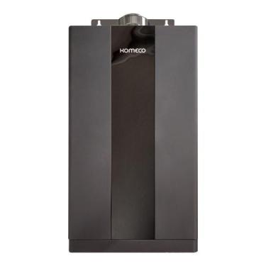 Imagem de Aquecedor a gás digital 9 lts home black fluxo balanceado komeco c/ ch