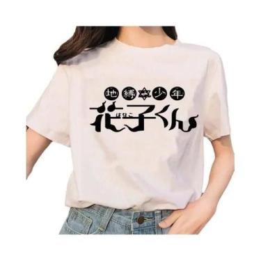 Imagem de Camiseta Feminina Harajuku Ullzang Hanako-Kun - Estampa Gráfica Anos 9
