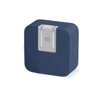 Imagem de Adaptador de energia dinâmico Apple 40W com capa de carregador de silicone macio máximo de 60 W, adequado para iPhone 17/MacBook Air 13 13.6 15/Apple Watch 40W, capa protetora, à prova de quedas, à