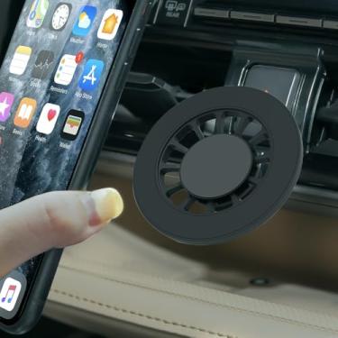 Imagem de BEERTE Compatível com Magsafe Suporte de carro para Toyota Highlander 2020-2025 [20 ímãs fortes] Suporte magnético de telefone para iPhone 16 15 14 13 12 MagSafe Capa para saída de ar do carro