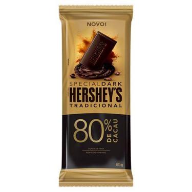 Imagem de Chocolate Special Dark Original 80% Cacau Hershey's 85g