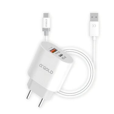 Imagem de Carregador Celular 20W Universal Para Dispositivos Usb-C