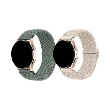 Imagem de Pulseira Trançada De 18/20/22mm 2 Peças Para Samsung Watch 6, Amazfit 