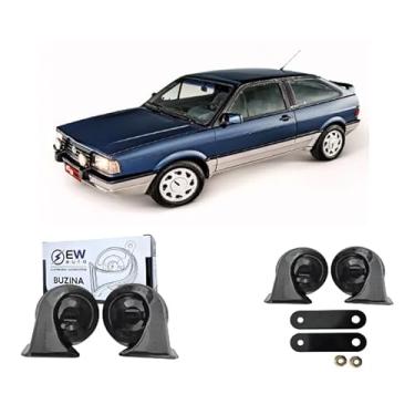 Imagem de BUZINA AUTOMOTIVA CARACOL (PAR) GRAVE/AGUDO PARA GOL 1980 >1995 - TIGER AUTO