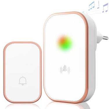 Imagem de Campainha Sem Fio, Campainha, Conjunto de Campainha Sem Fio, Campainha Sem Fio Residencial Bivolt, 38 Sons Premium, para Residências e Comércios