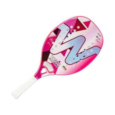 Imagem de Wrap Beach Tennis Racket, Fibra de carbono, Super Power, Spin - NONE, 