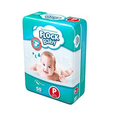 Imagem de Fralda Descartável Flock Baby P 50 Tiras