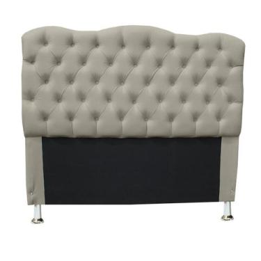 Imagem de Cabeceira Super King Para Cama Box Casal Agnes - Suede - Sv Decor, Beg