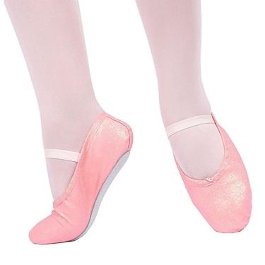 Imagem de Sapatilha Meia-Ponta Glitter Infantil Só Dança IF22D, Rosa, 28