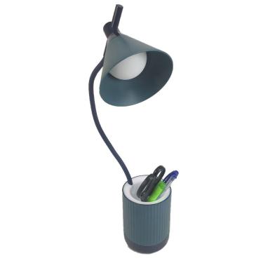 Imagem de Luminaria De Mesa Porta Objetos Touch Led 3 Cores Flexivel