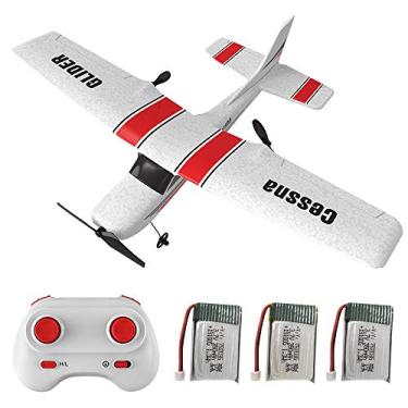 Imagem de Z53 Avião de Controle Remoto Planador 2 4GHz com Giroscópio Importado Aeronave Espuma EPP Brinquedo Fácil Voar para Adultos e