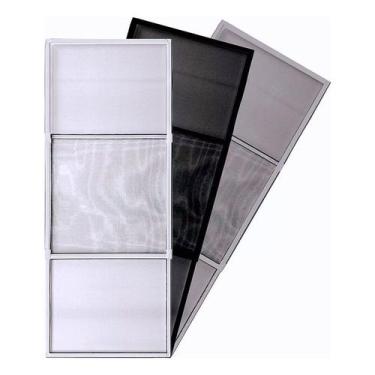 Imagem de Tela Mosquiteira De Encaixe Regulável Branca P Vãos De Porta - LIFELON