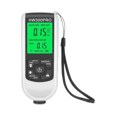 Imagem de Medidor Automático De Espessura De Tinta Automotiva 0-2000UM HW-300 Te