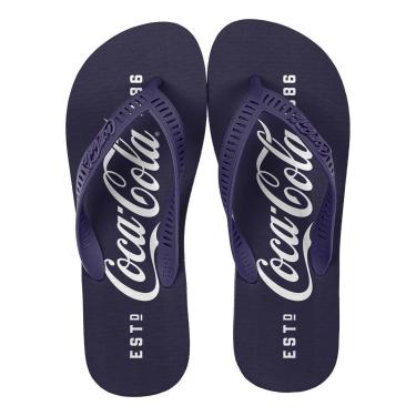 Imagem de Chinelo Adulto Masculino Coca Cola Detalhe Correia CC1315-Masculino