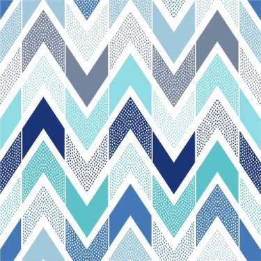 Imagem de Papel de parede Geométrico em adesivo vinilico fosco - Arte cor