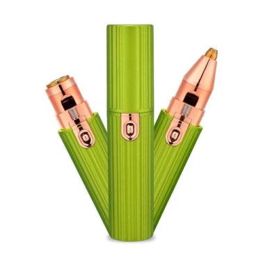 Imagem de Aparador elétrico de sobrancelhas 2 em 1 recarregável com USB - Youshe