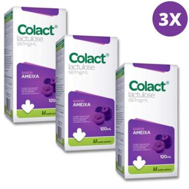 Imagem de Colact Kit Com 3 Sabor Ameixa Com 120ml Cada - União Química