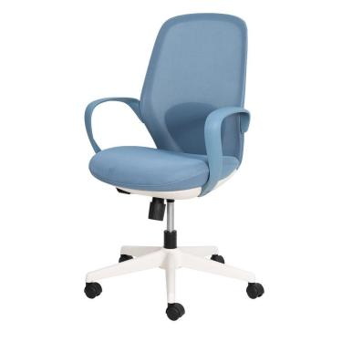Imagem de Cadeira De Escritório Oceano Diretor Tela Mesh Azul Claro