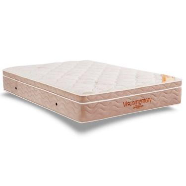 Imagem de Colchão Casal Espuma Viscomemory OrtoPillow 138x188x28cm D33 Ortobom
