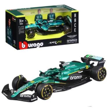 Imagem de F1 2025 Aston Martin Aramco AMR25 1/43 Sem Piloto Bburago Cor:18 Lance