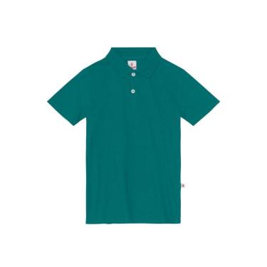Imagem de Camisa polo infantil menino em meia malha Brandili