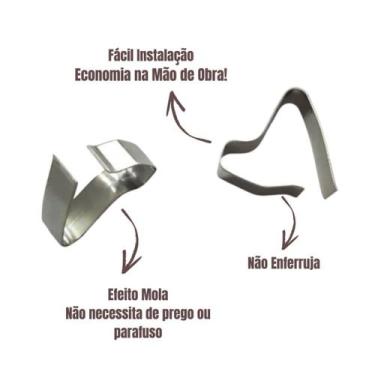 Imagem de Fixador Para Telhas Universal Crn20 100 Peças Cravejador - NIKTEL