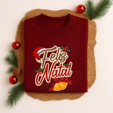 Imagem de Camiseta Natalina Personalizada Família Adulto Infantil Para Festas - 