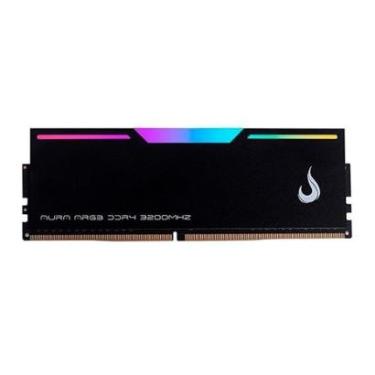 Imagem de Memória RAM Gamer Rise Mode Aura, ARGB, 16GB, 3200MHz, DDR4, CL19, Preto - RM-D4AB-16G-...