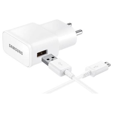 Imagem de Carregador de Parede Samsung EP-TA20BWBUGBR - Original, Branco, Bivolt