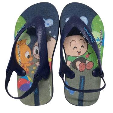 Imagem de Chinelo de Dedo Infantil Menina Ipanema Turma Da Monica 26791, Azul, A