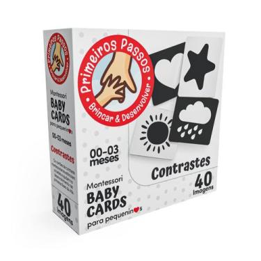 Imagem de Cooper fun - primeiros passos - montessori baby cards - contrastes - 0