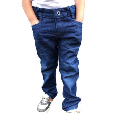 Imagem de Calça jeans infantil menino regulagem na cintura gangster - Gângster, 