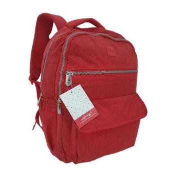 Imagem de Mochila Bolsa Juvenil Escola Passeio Klp Lisa Leve Yepp Bags 18, Verme
