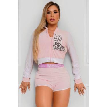 Imagem de Casaco plush maria gueixa, M, Rosa